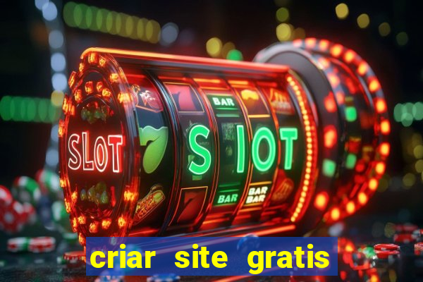 criar site gratis de jogos